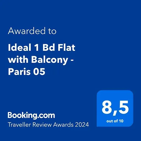 Ideal 1 Bd Flat With Balcony - 05 Daire Paris